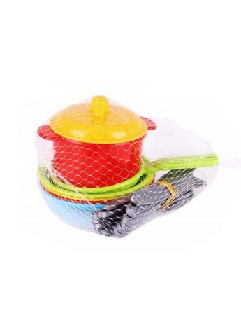 Игровой набор Посуды "Маринка 10" 1646TXK 4 тарелочки со столовыми приборами ТехноК (364129063)