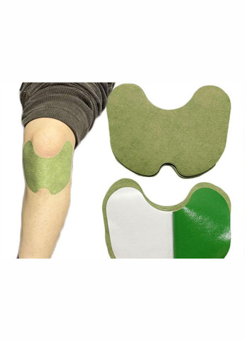 Пластырь для колен, мышц, суставов, медицинский обезболивающий с полынью, упаковка 10 шт No Brand (316262049)