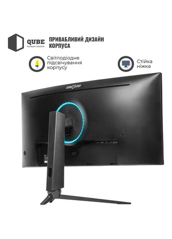 Монітор Overlord C34UQ180HC QUBE (316194357)