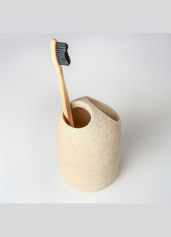 Підставка для зубних щіток і пасти MBM MY HOME Boston Бежева (BA-03 BEIGE) MVM (301003385)