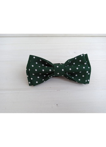 Зеленая мужская бабочка в горошек Major Style (367982991)