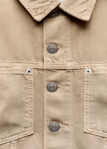 Світло-коричнева демісезонна куртка Zara