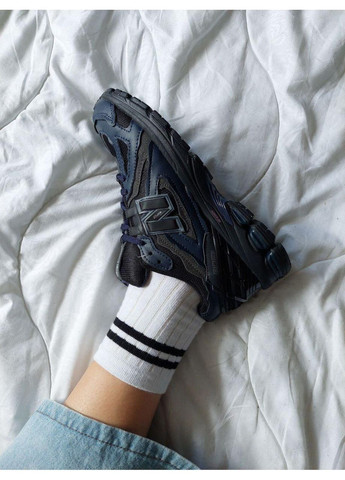 Черные демисезонные кроссовки мужские new balance 1906d black blue reflective нью беланс 1906d No Brand