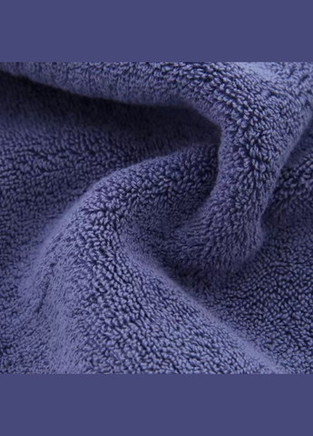 Набор полотенец 3в1 LUX Edition No Brand однотонный синий