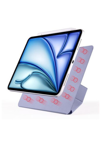 Чохол до планшета Deep Purple (712950) BeCover Ultra Slim Origami Magnetic Apple iPad Mini 7 2024 (366692401)