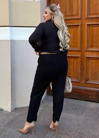 Базовий повсякденний приталений гольф з довгими рукавами та коміром стійкою Allthings (361790752)