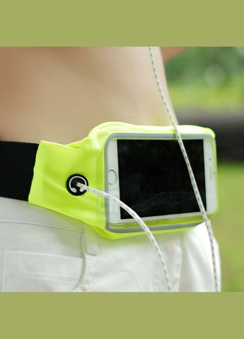 Сумка на пояс для бега EasySport водонепроницаемая сумка для фитнеса Зеленый (564365443) No Brand (329444015)