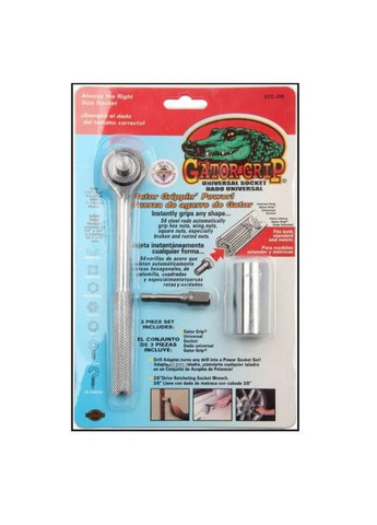 Торцевой гаечный ключ Gator Grip универсальный (Silver) No Brand (325877338)