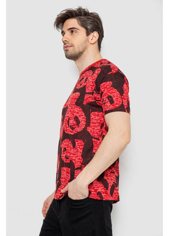 Красная футболка мужская с принтом Sport Line