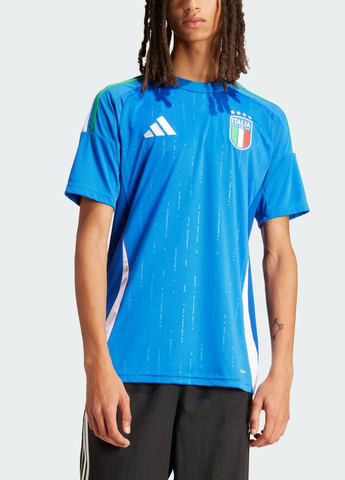 Домашня джерсі Italy 24 adidas логотип синій спортивні