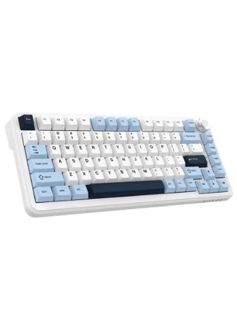 Клавіатура AK820 MAX PLUS Daydream Switch RGB Wireless/Bluetooth/USB White (AK820MAX-DD-BWD) Ajazz (400752932)