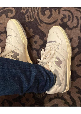 КРОСІВКИ ЖІНОЧІ NEW BALANCE 550 LEON DORE WHITE GREY НЬЮ БЕЛАНС 550 No Brand сірі демісезони (367177118)