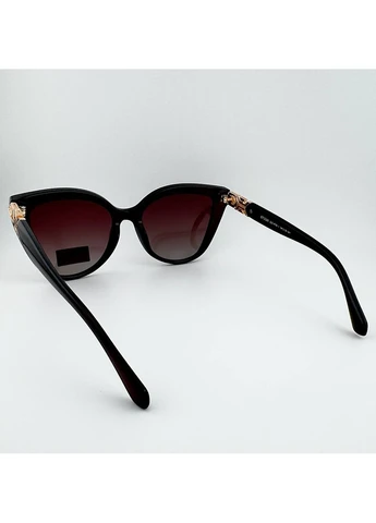 Сонцезахисні Окуляри Жіночі ET3326 320-P78-1 Polarized, Коричневі "Кошаче око" Eternal (390265052)