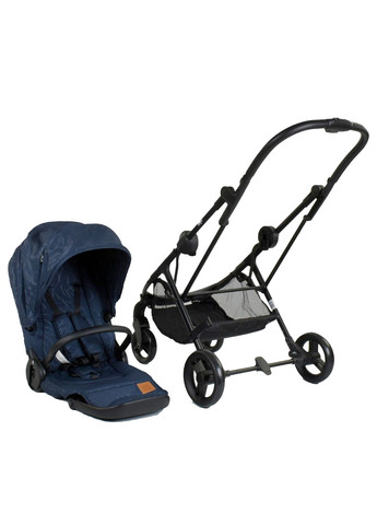 Коляска прогулянкова дитяча 66916 Liliya колір СИНІЙ, футкавер, в коробці (6989186360020) Joy (340646575)
