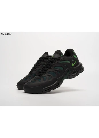 Чорні літні кросівки nike air max plus drift black найк аір макс плюс No Brand