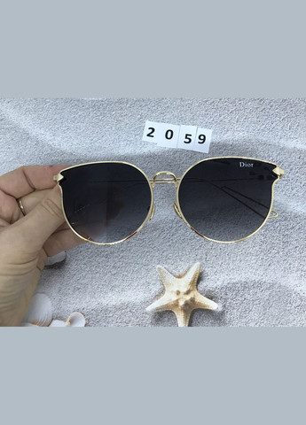 Модні сонцезахисні окуляри, чорні No Brand (302748230)