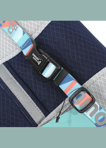 Шлея для собак TUFF HOUND TH00205 Blue M літня повітропроникна (52-64 см) 1 шт Lesko (352013258)
