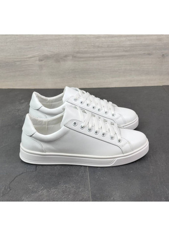 Белые кеды натуральная кожа осень-весна Україна