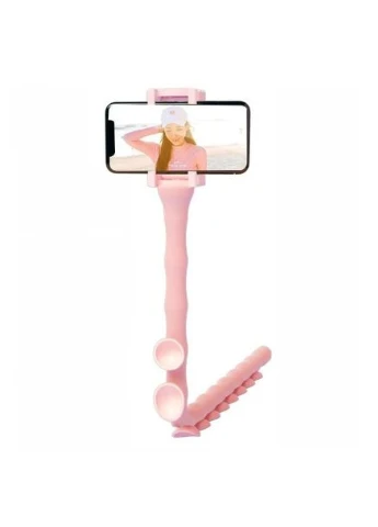 Гнучкий тримач для телефону з універсальними присосками Cute Worm Lazy Holder. Колір: No Brand (397318685)