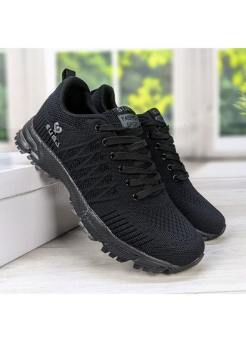 Чорні Осінні кросівки чоловічі текстильні Suba