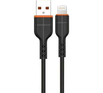 USB кабель KSC225 USB - Lightning 1m - Black Kaku (275395056)