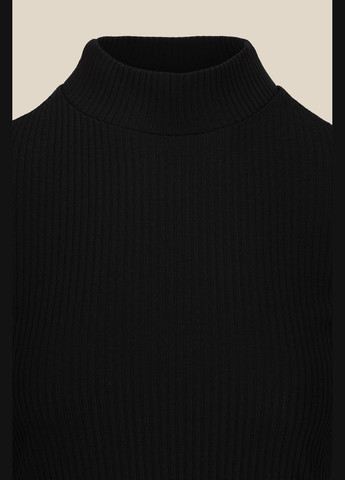 Черное платье однотонное женское wtc02350 черный (ny) shop (2000990247209) LAWA однотонное