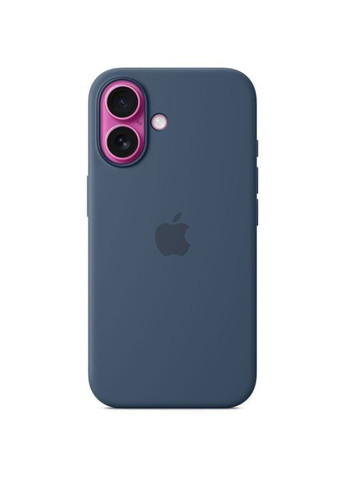 Чохол до мобільного телефона (MYY23ZM/A) Apple iPhone16 Silicone Case with MagSafe - Denim (361109696)