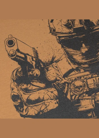 Футболка с рисунком GUNFIGHTER Coyote Brown P1G (326506953)