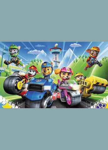 Пазл Щенок патруль на мотоциклах. Viacom PAW Patrol (100 эл.) 16430 ( ) Trefl (328945612)