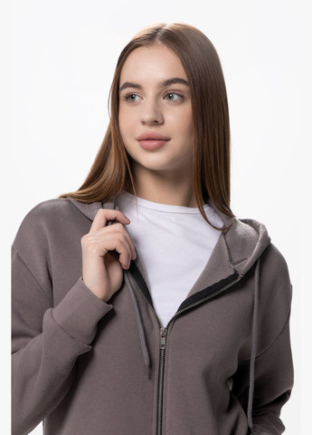 Толстовка однотонная женская 0923 Кофейный (2000990090843W) shop (2000990090843) Street (315988036)