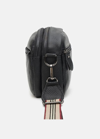 Сумка жіноча шкіряна через плече K11208 Чорний Keizer (302008921)