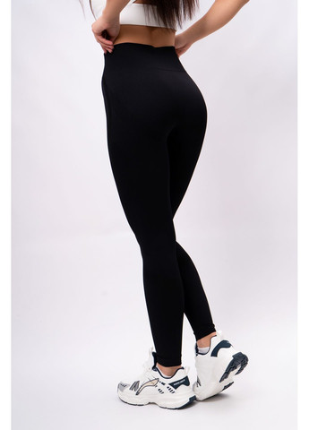 Легінси жіночі спортивні чорні 346933 Where Uwear (372752793)
