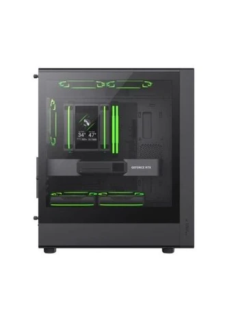Корпус AERIS 330 MB,, без БЖ, Mid Tower, для MicroATX / Mini-ITX, 1xType-C / 1xUSB 3.0 / 1xUSB 2.0, макс. CPU - 155 мм / VGA - GameMax (395343491)