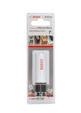 Коронка біметалева HSS Progressor (20х44 мм) корончасте свердло (21654) Bosch (295033420)