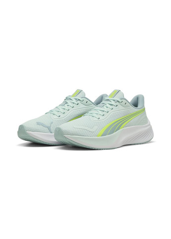 Зелені всесезонні кросівки pounce lite running shoes Puma