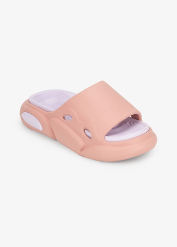 Цветные шлепанцы женские hh-6018-1 розово-сиреневый shop (2000990991157) No Brand