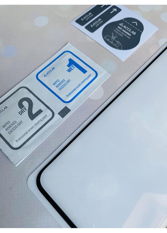 Защитное стекло 3D для Samsung A35/A356 Черная рамка Glass (360669054)