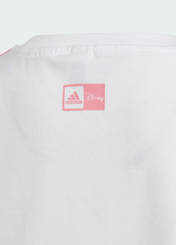 Белая демисезонная футболка x disney minnie mouse adidas