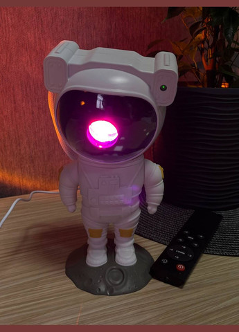 Проектор Космонавт звездное небо с пультом дистанционного управления / Ночник Астронавт с пультом Lucky Day Shop (315765312)