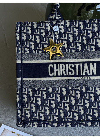 Сумка шопер текстиль шоппер Large size синій No Brand (369935100)