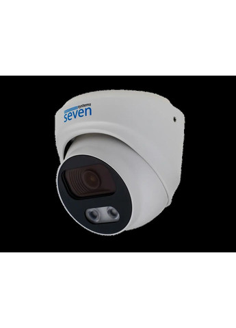 Комплект відеоспостереження на 1 купольну 5 Мп IP-камеру SEVEN KS-7211OW-5MP SEVEN Systems (369609806)