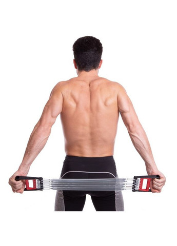 Эспандер пружинный плечевой 9 пружин Power Sport FI-3865 53см No Brand (339866344)