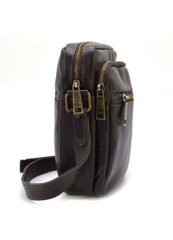 Чоловіча шкіряна сумка через плече 22х17,5х6,5 см TARWA (315871221)