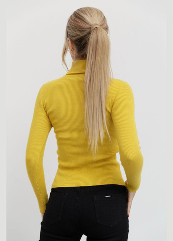 Стильний жіночий гольф у рубчик, колір бежевий, Ager (288750730)