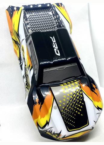 Корпус кузов для машини Conquer монстер-трак RC 1/16 Помаранчевий ( код: 16102-6211 ) WL Toys (331902339)