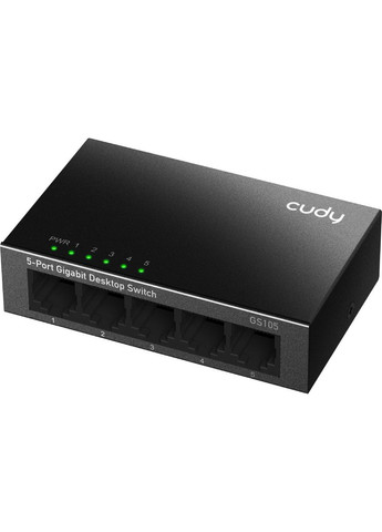 Комутатор GS105, 5 портовий Gigabit Metal Desktop Switch Cudy (347174902)