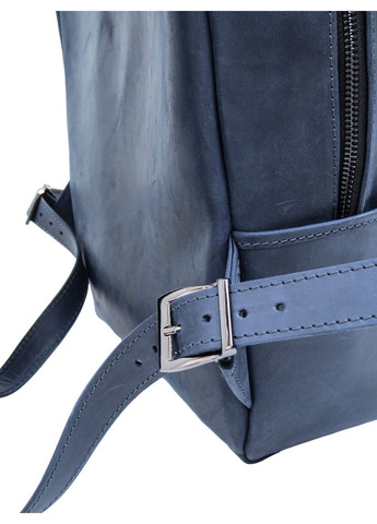 Синій чоловічий шкіряний рюкзак з вінтажній шкіри N1003KB Newery (303830670)