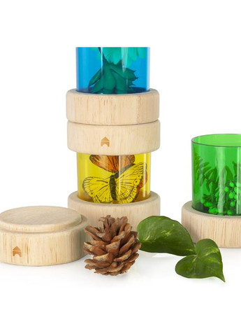 Игровой набор Natural Play Сокровища в цветных баночках (G3087) Guidecraft (335054671)