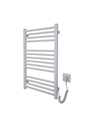 Полотенцесушитель электрический с кнопкой матовый 790*490 Carino ARIANNA (365595839)