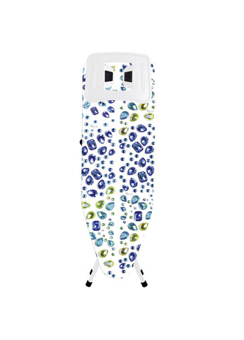Гладильная доска Lady 122x38 White/Blue Crystals (CS93574R267) Casa Si (363044951)